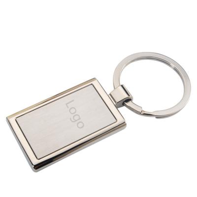 Square Metal Keychain-EVKM6110