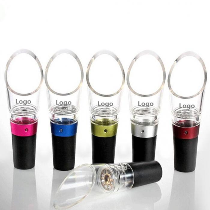 Acrylic Aerating Wine Pourers-EVKM6021