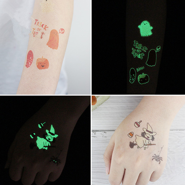 Glow In The Dark Temporary Tattoo 2