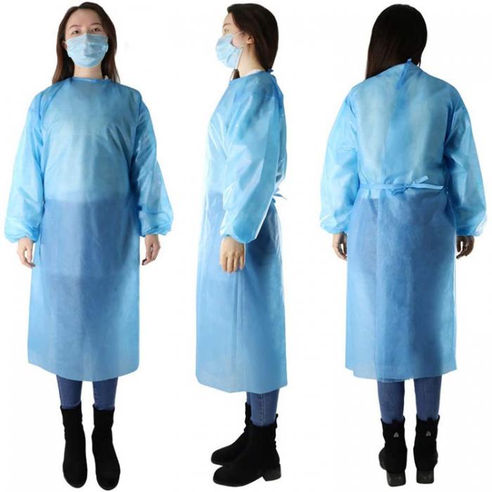 Disposable Blue Gown-EVKM6166