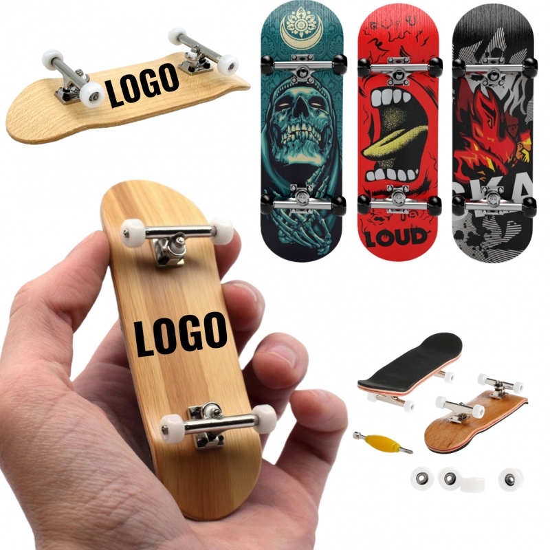 Custom 5-Layer Maple Wood Mini Finger Skateboard Custom 5-Layer Maple Wood Mini Finger Skateboard
