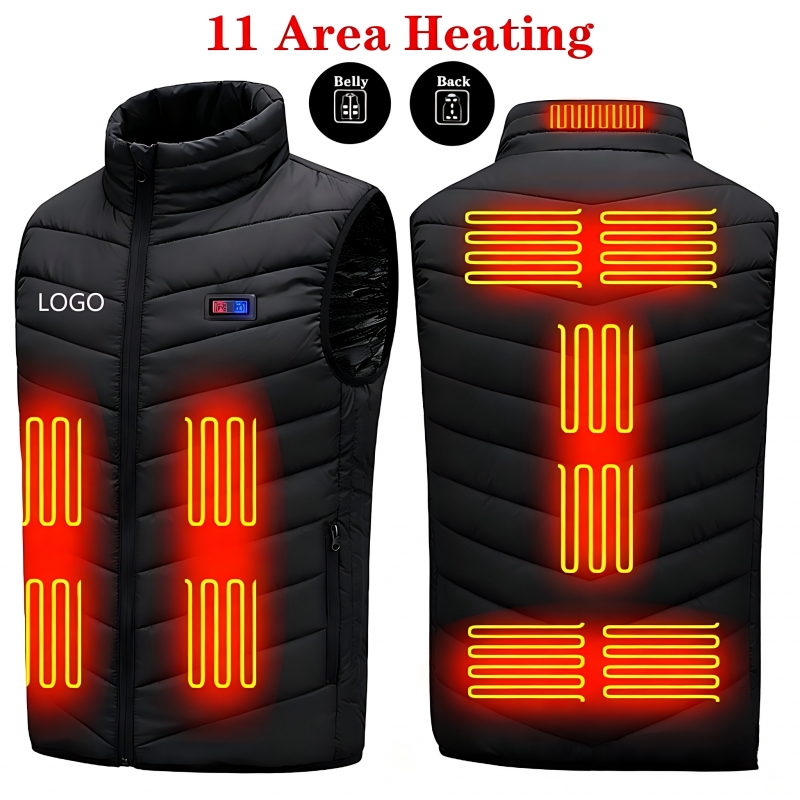 11 Zones Heating Areas Warming Heated Vest