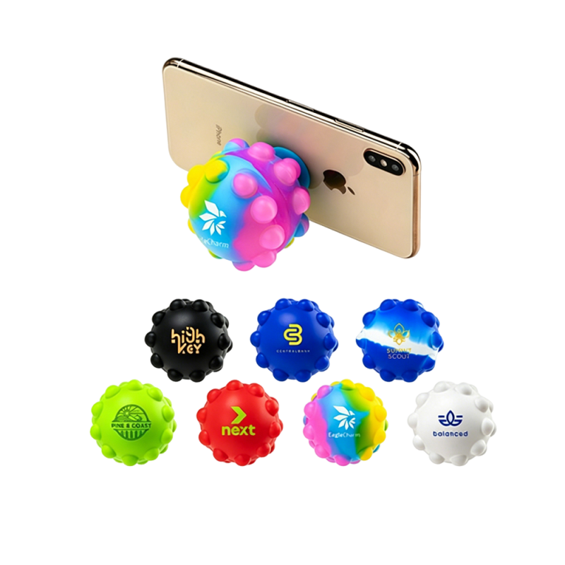Push Pop Ball Suction Cup Phone Stand