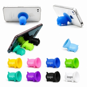 Pig Shape Silicone Phone Stand
