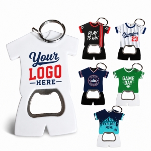 Jersey Bottle Opener Keychain