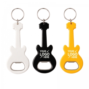 Guitar Bottle Opener Keychain