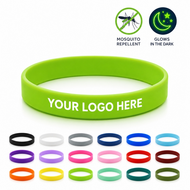 Silicone Mosquito Repellant Wristbands
