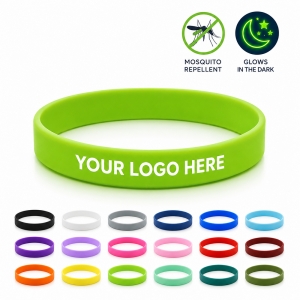 Silicone Mosquito Repellant Wristbands