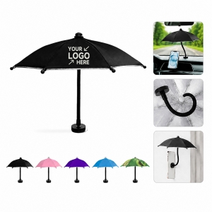 Mini Magnetic Car Phone Umbrella