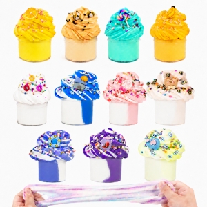 2oz Colorful Fruit Slime Mud