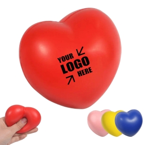 Heart Shaped Stress Relief Squeeze Ball