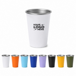17oz Stainless Steel Sports Beer Pint Cup