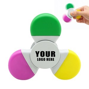 3 Color Rotatable Spinner Highlighter