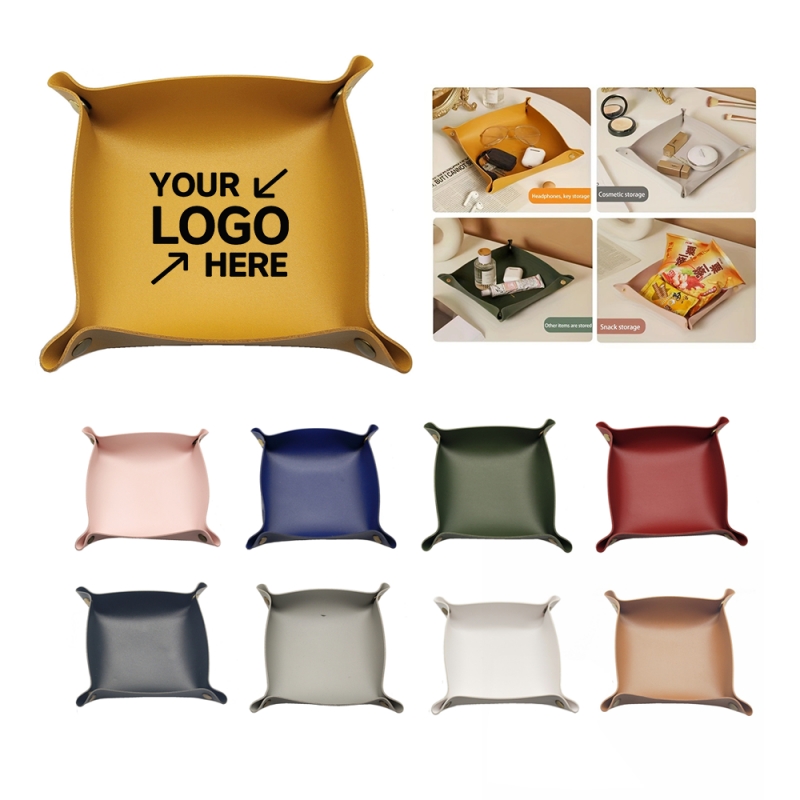 PU Leather Organizer Tray