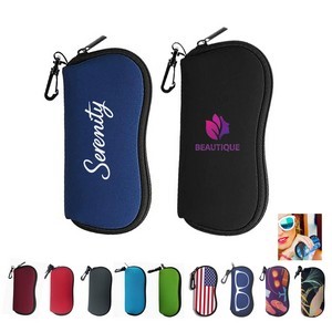 Neoprene Zippered Eyeglass Case