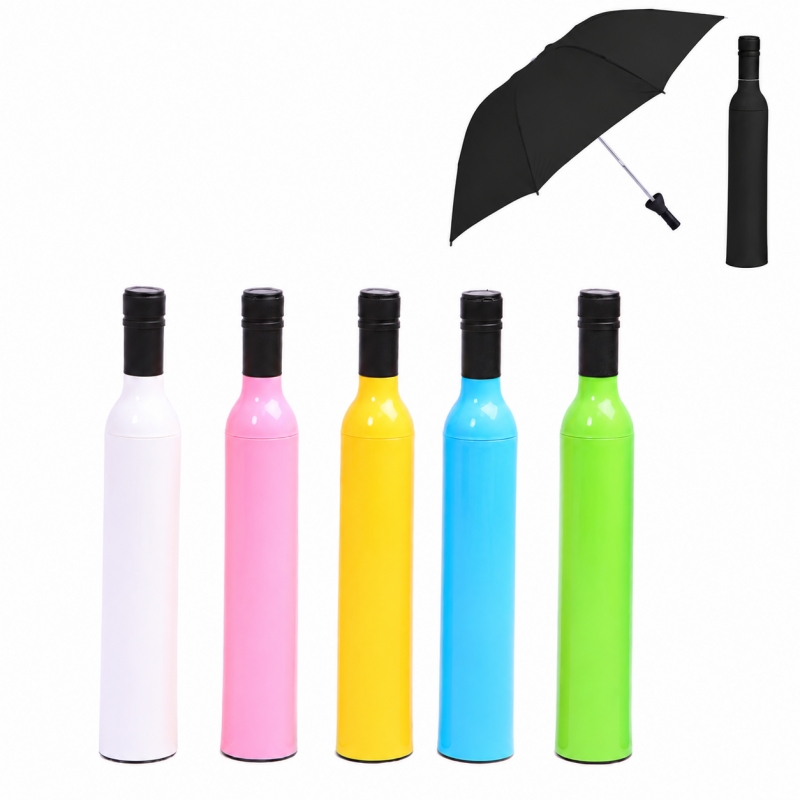 Bottle-shaped Folding Umbrella