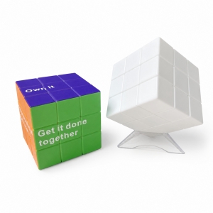 Colorful Smooth Finish Puzzle Cube