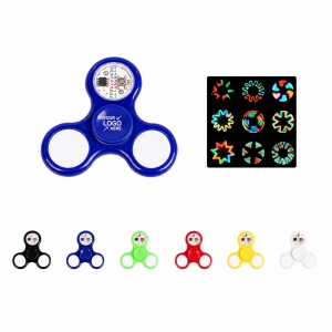 LED Light-Up Fidget Spinner Toy