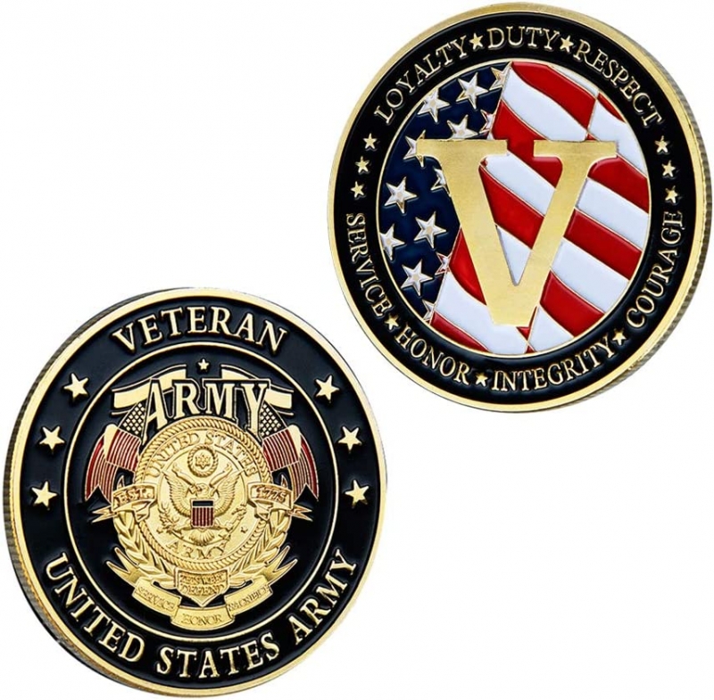 1 3/4 Brass Challenge Coin